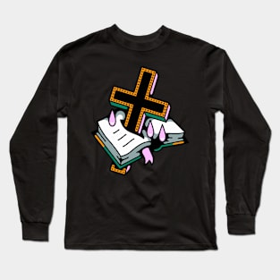 Cross book Long Sleeve T-Shirt